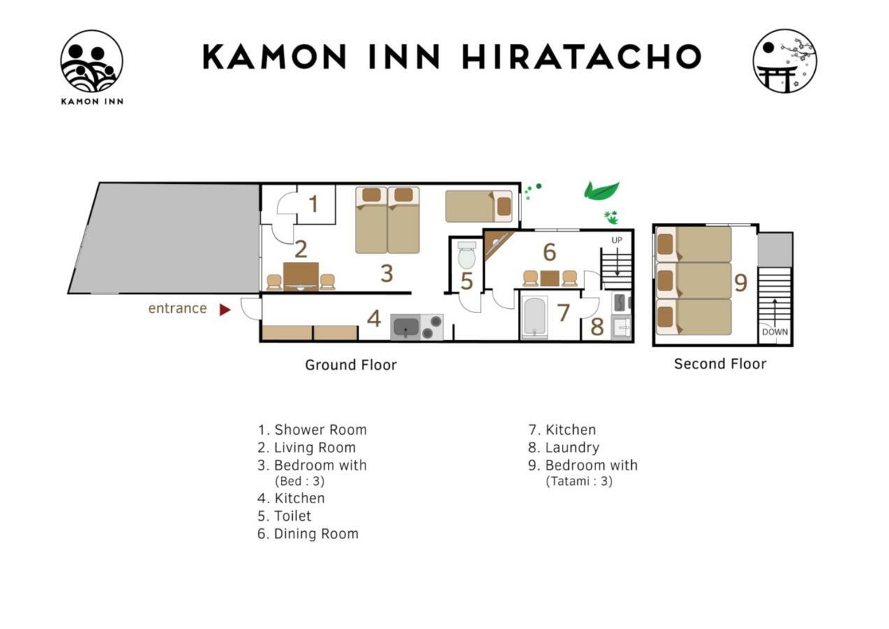 カモンイン 平田町 Kyoto Bagian luar foto